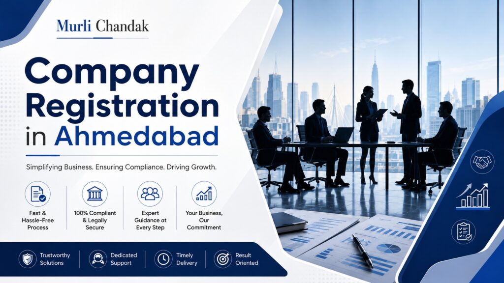 Company Registration Ahmedabad | CA Murli Chandak