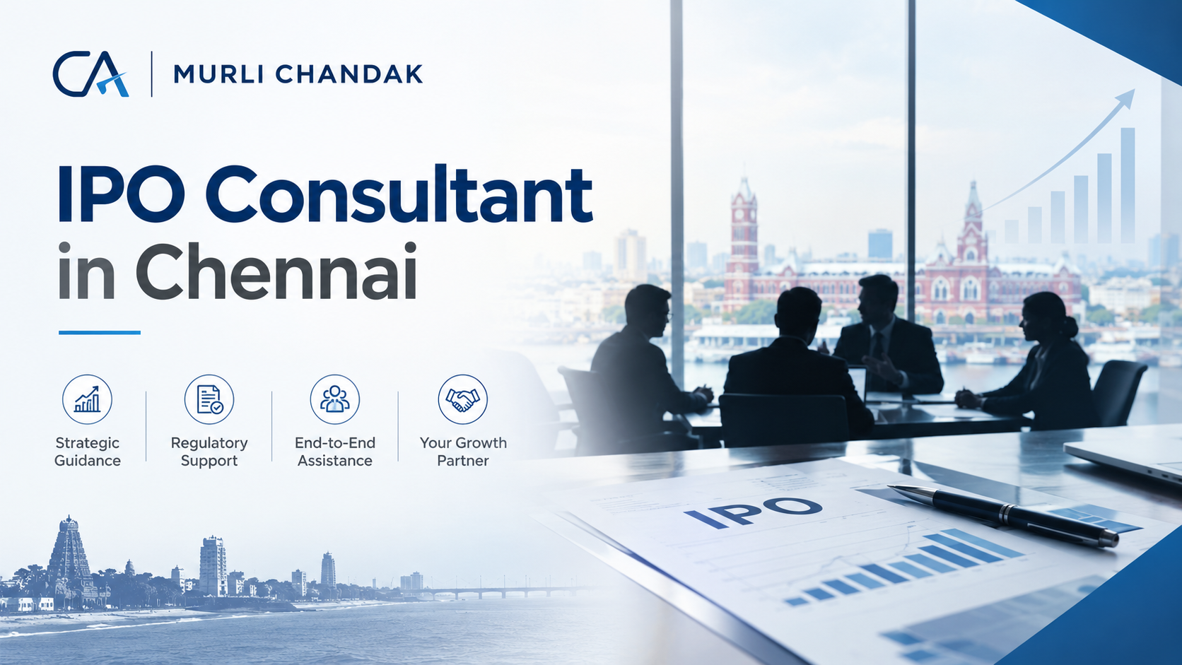 IPO Consultant in Chennai: CA Murli Chandak’s Guide to Mainboard and SME IPO Readiness for Tamil Nadu’s Automotive, GCC and Family-Owned Manufacturing Companies